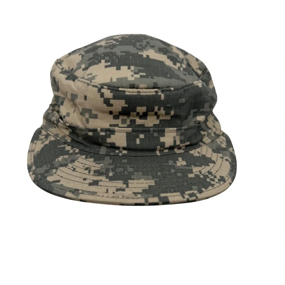 US Army Patrol Cap ACU Digital Camo Ripstop Size 7 1/4 NEW Bernard Cap Company